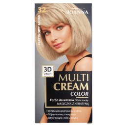 Multi Cream Color farba do włosów 32 Platynowy Blond Joanna