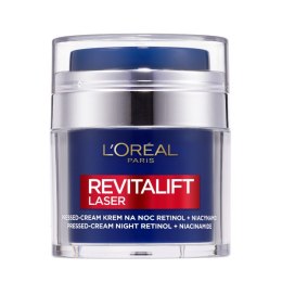 Revitalift Laser Pressed Cream przeciwzmarszczkowy krem do twarzy na noc Retinol i Niacynamid 50ml L'Oreal Paris