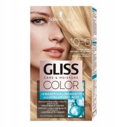 Schwarzkopf Gliss Color krem koloryzujący do włosów 10-0 Ultra Jasny Naturalny Blond