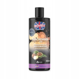 Macadamia Oil Professional Shampoo Restorative wzmacniający szampon do włosów suchych i osłabionych 300ml Ronney