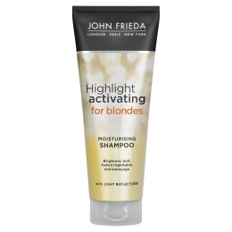 Sheer Blonde Highlight Activating szampon nawilżający do jasnych włosów blond 250ml John Frieda