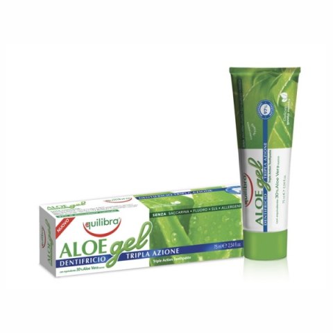 Aloe Triple Action Toothpaste pasta do zębów o potrójnym działaniu 75ml Equilibra