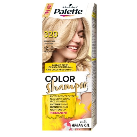 Color Shampoo szampon koloryzujący do włosów 320 (12-0) Rozjaśniacz Palette