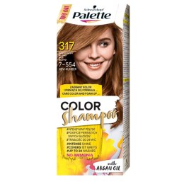 Color Shampoo szampon koloryzujący do włosów do 24 myć 317 (7-554) Orzechowy Blond Palette