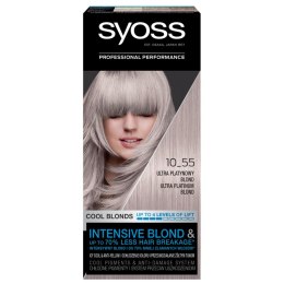 Cool Blonds rozjaśniacz do włosów 10_55 Ultra Platynowy Blond Syoss