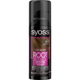 Root Retouch spray do maskowania odrostów Ciemny Brąz 120ml Syoss
