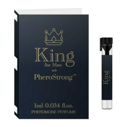 King For Men Pheromone Perfume perfumy z feromonami dla mężczyzn spray 1ml PheroStrong