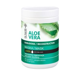 Aloe Vera Mask maska odbudowująca do wszystkich rodzajów włosów 1000ml Dr. Sante