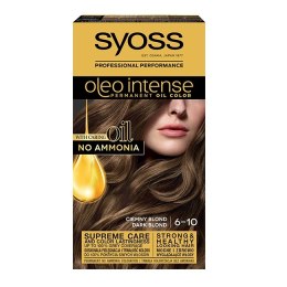 Oleo Intense farba do włosów trwale koloryzująca z olejkami 6-10 Ciemny Blond Syoss