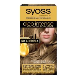 Oleo Intense farba do włosów trwale koloryzująca z olejkami 7-10 Naturalny Blond Syoss
