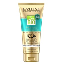 Eveline Cosmetics Bio Argan & Coconut Oil nawilżający krem-maska do rąk i paznokci 100ml