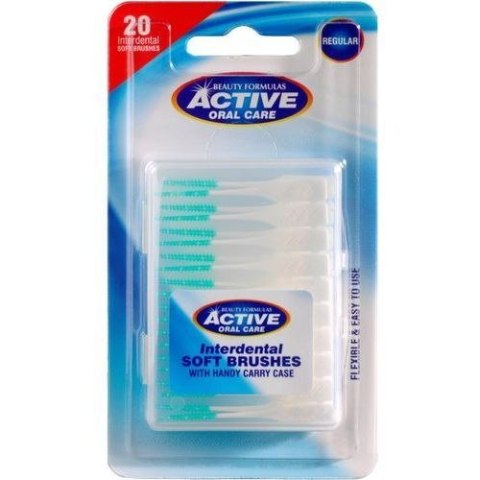 Active Oral Care Interdental Soft Brushes silikonowe czyściki międzyzębowe Soft 20szt.