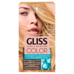 Schwarzkopf Gliss Color krem koloryzujący do włosów 9-0 Naturalny Jasny Blond
