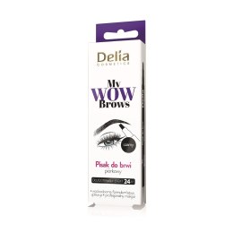 Delia My Wow Brows piórkowy pisak do brwi 1.0 Czerń 1.3g