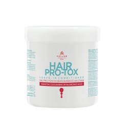 Hair Pro-Tox Leave-In Conditioner odżywka do włosów z keratyną kolagenem i kwasem hialuronowym 250ml Kallos