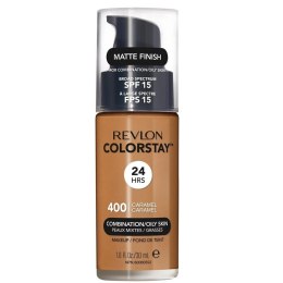 ColorStay™ Makeup for Combination/Oily Skin SPF15 podkład do cery mieszanej i tłustej 400 Caramel 30ml Revlon