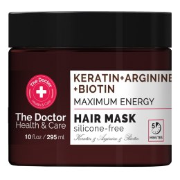 Health & Care maska do włosów wzmacniająca Keratyna + Arginina + Biotyna 295ml The Doctor