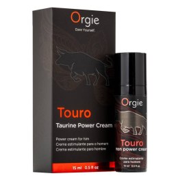 Touro Taurine Power Cream krem wzmacniający erekcję 15ml Orgie