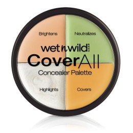 Cover All Concealer Palette paleta korektorów do twarzy 6.5g Wet n Wild