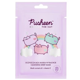 Cleansing Sheet Mask oczyszczająca maska w płachcie 17g Pusheen