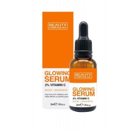 Glowing Serum rozjaśniające serum do twarzy 2% Vitamin C 30ml Beauty Formulas