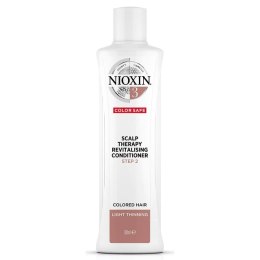 System 3 Scalp Therapy Revitalising Conditioner odżywka do włosów farbowanych lekko przerzedzonych 300ml NIOXIN