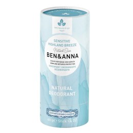 Natural Deodorant naturalny dezodorant bez sody Sensitive Highland Breeze 40g Ben&Anna