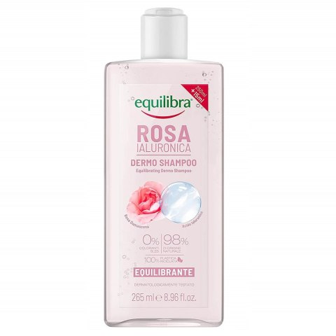 Rosa Balancing Dermo Shampoo równoważący szampon z ekstraktem z róży i kwasem hialuronowym 265ml Equilibra