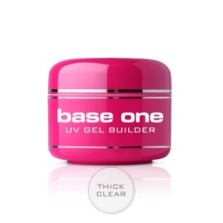 Base One Thick Clear bezbarwny żel budujący do paznokci 15g Silcare