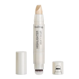 Isadora Highlighter Stick'n Brush rozświetlacz w sztyfcie 21 Sparkling Beige 3.8g