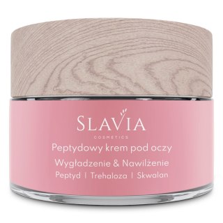 Peptydowy krem pod uczy Wygładzenie & Nawilżenie 30ml Slavia