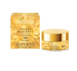 Golden Placenta 50+ liftingująco-ujędrniający krem przeciwzmarszczkowy 50ml Bielenda