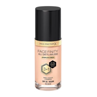 Max Factor Facefinity All Day Flawless 3w1 kryjący podkład w płynie N55 Beige 30ml