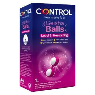 Control Geisha Balls Level 3 kulki dopochwowe do stymulacji dna miednicy Heavy 38g