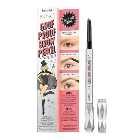 Goof Proof Brow Pencil kredka do brwi 4 Warm Deep Brown 0.34g Benefit