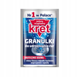 Granulki do udrożniania rur 40g Kret