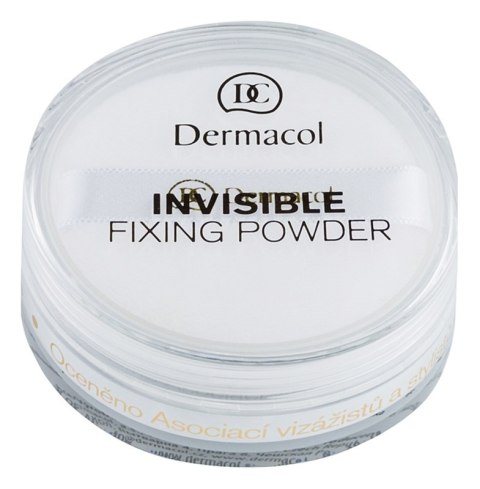 Dermacol Invisible Fixing Powder utrwalający puder transparentny White 13g Dermacol Invisible Fixing Powder utrwalający puder transparentny White 13g