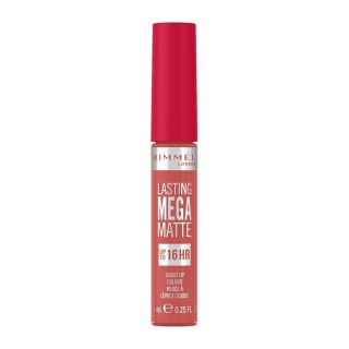 Rimmel Lasting Mega Matte długotrwała matowa pomadka w płynie do ust 600 Coral Sass 7.4ml