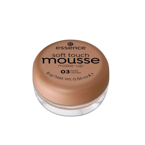 Soft Touch Mousse Make-up podkład matujący w musie 03 Matt Honey 16g Essence Soft Touch Mousse Make-up podkład matujący w musie 03 Matt Honey 16g Essence