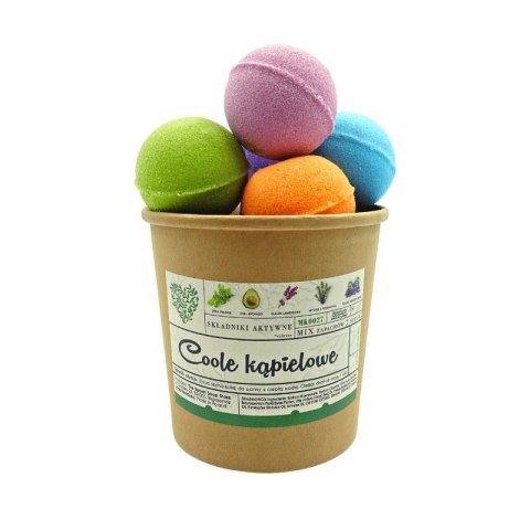 Soap&Friends Zestaw musujących kul do kąpieli 7x80g Soap&Friends Zestaw musujących kul do kąpieli 7x80g