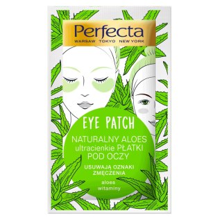 Perfecta Eye Patch Naturalny Aloes ultracienkie płatki pod oczy 2szt.