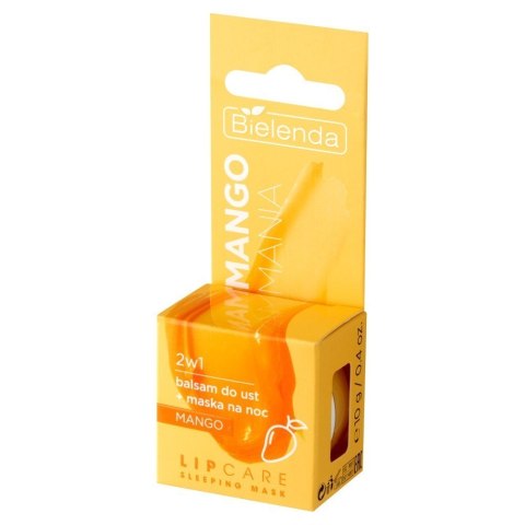Bielenda Lip Care balsam do ust + maska na noc 2w1 Melon Mania 10g Bielenda Lip Care balsam do ust + maska na noc 2w1 Melon Mania 10g