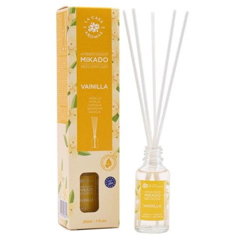 La Casa de los Aromas Mikado patyczki zapachowe Vanilia 30ml La Casa de los Aromas Mikado patyczki zapachowe Vanilia 30ml