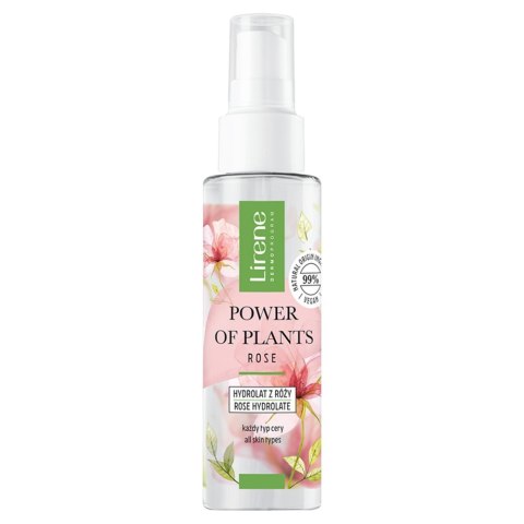 Lirene Power of Plants hydrolat z róży 100ml Lirene Power of Plants hydrolat z róży 100ml