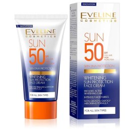 Sun Protection wybielający krem ochronny do twarzy SPF50 50ml Eveline Cosmetics
