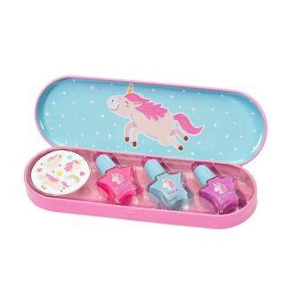 Unicorn Sweet Dreams Nail Set zestaw lakier do paznokci 3szt. + naklejki Martinelia