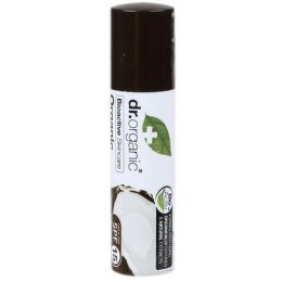 Virgin Coconut Oil Lip Balm SPF15 odżywczo-nawilżający balsam do suchych ust 5.7ml Dr.Organic