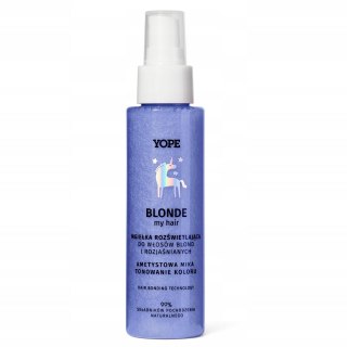 Yope Blonde My Hair mgiełka rozświetlająca do włosów Ametyst 100ml