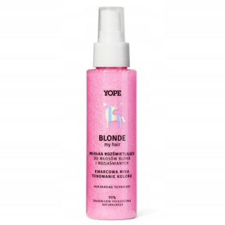 Yope Blonde My Hair mgiełka rozświetlająca do włosów Kwarc 100ml