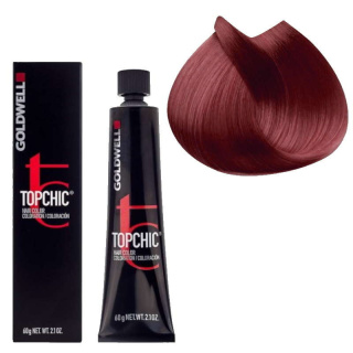 Goldwell Topchic, profesjonalna farba do włosów 6RR@PK 60ml